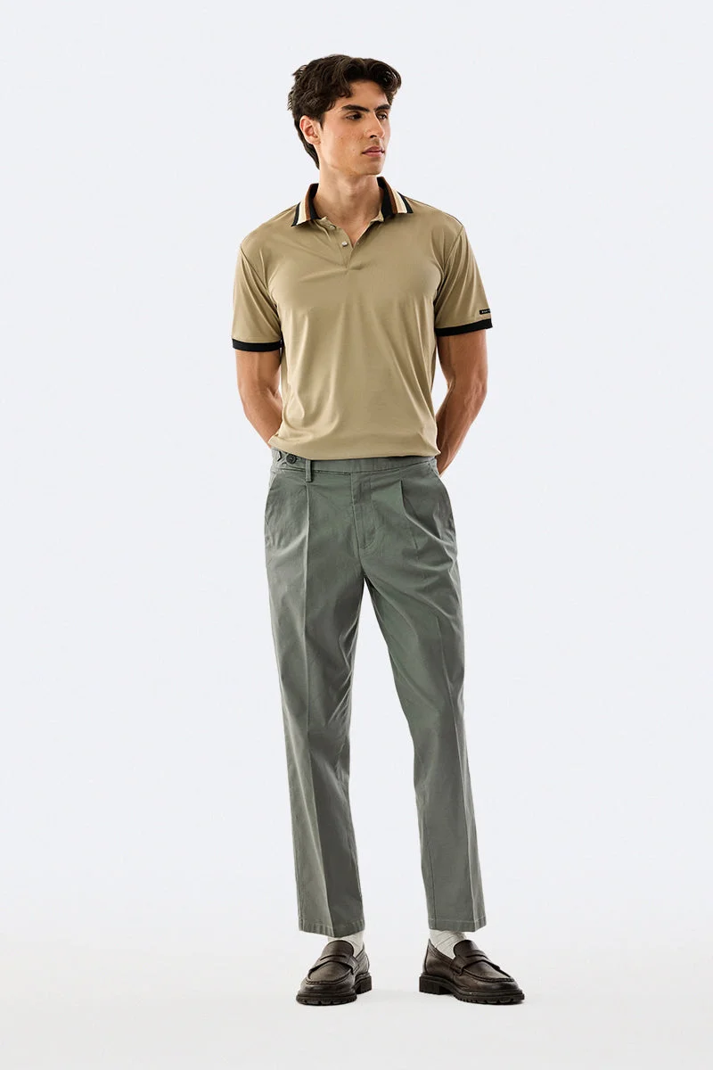 SNITCH Slim Fit Stretch Trousers